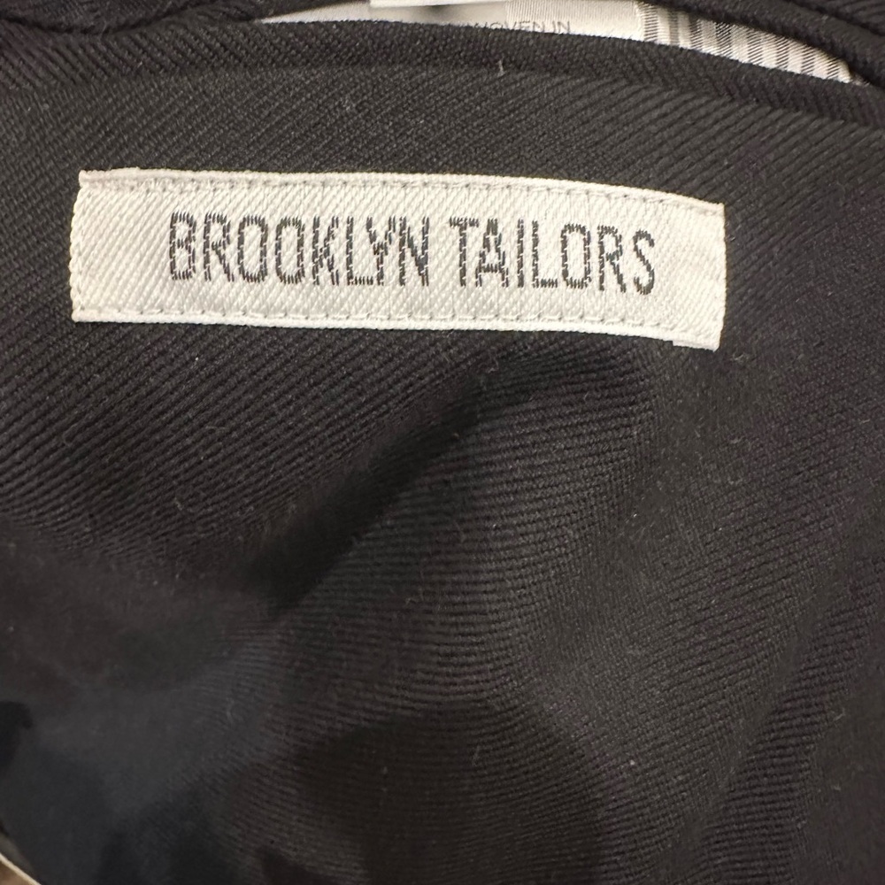 NWT Brooklyn Tailors BKT35 Unstructured Black Men's Blazer - Picture 3 of 9